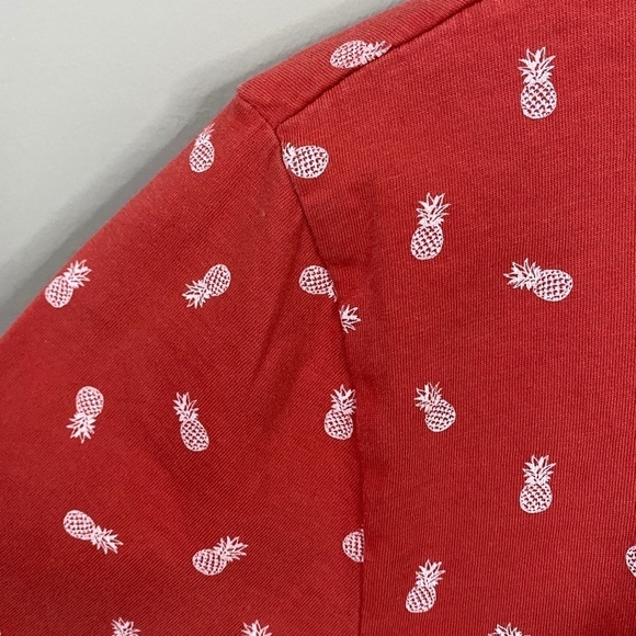 Only & Sons Short Sleeve Men's Pineapple Ditsy Fitted Tee Size EU Small‎ - Picture 4 of 8